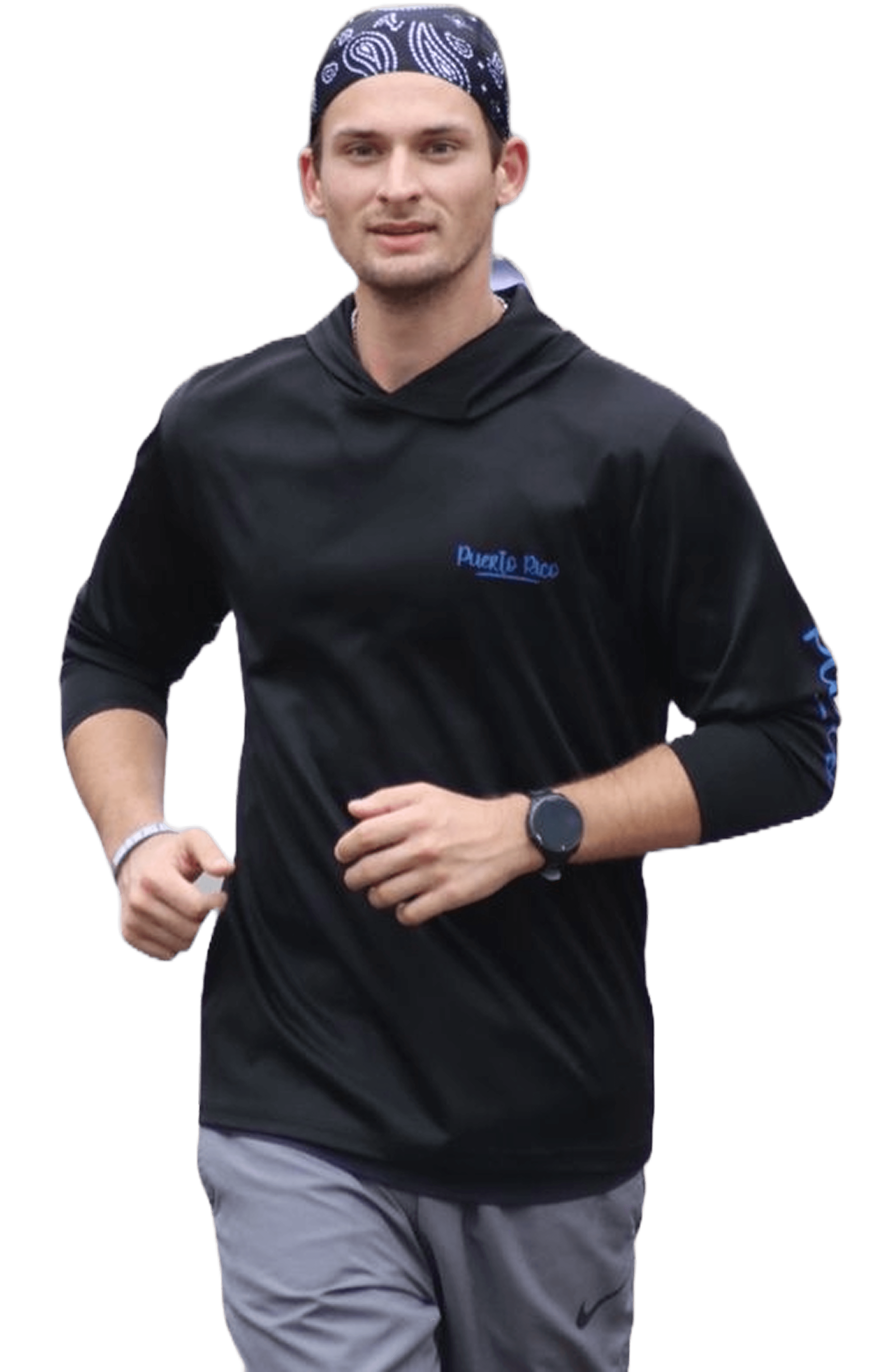 A long distance runner